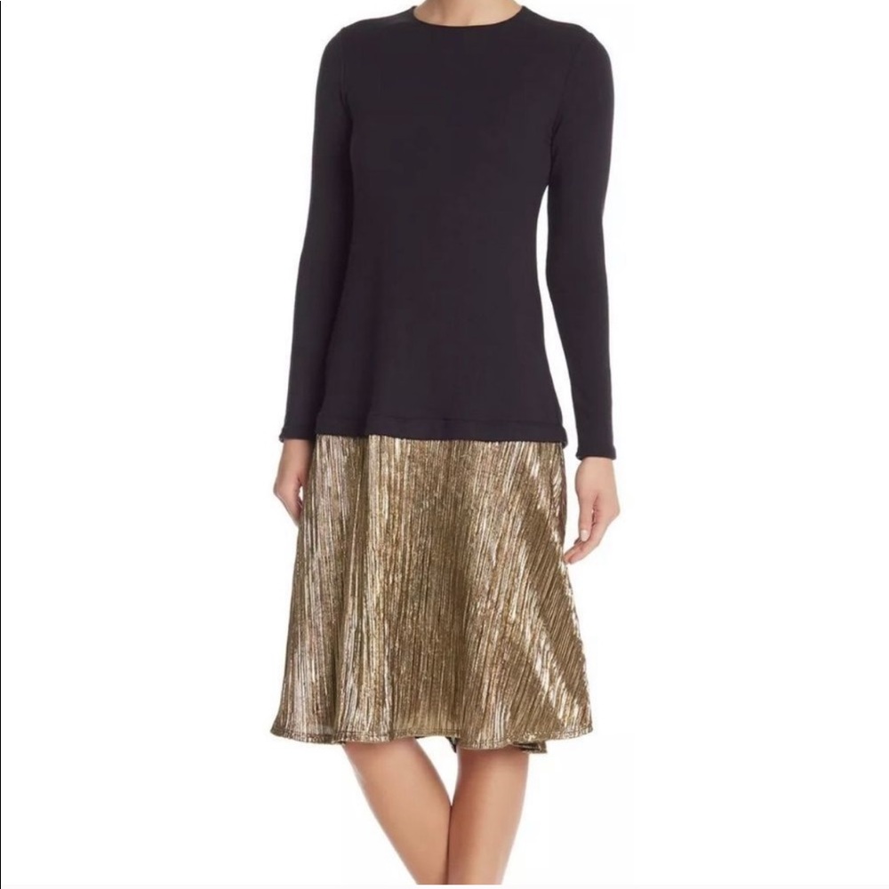 GO couture nwot two tone sheath dress